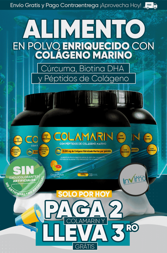 Colágeno Hidrolizado Marino- COLAMARIN